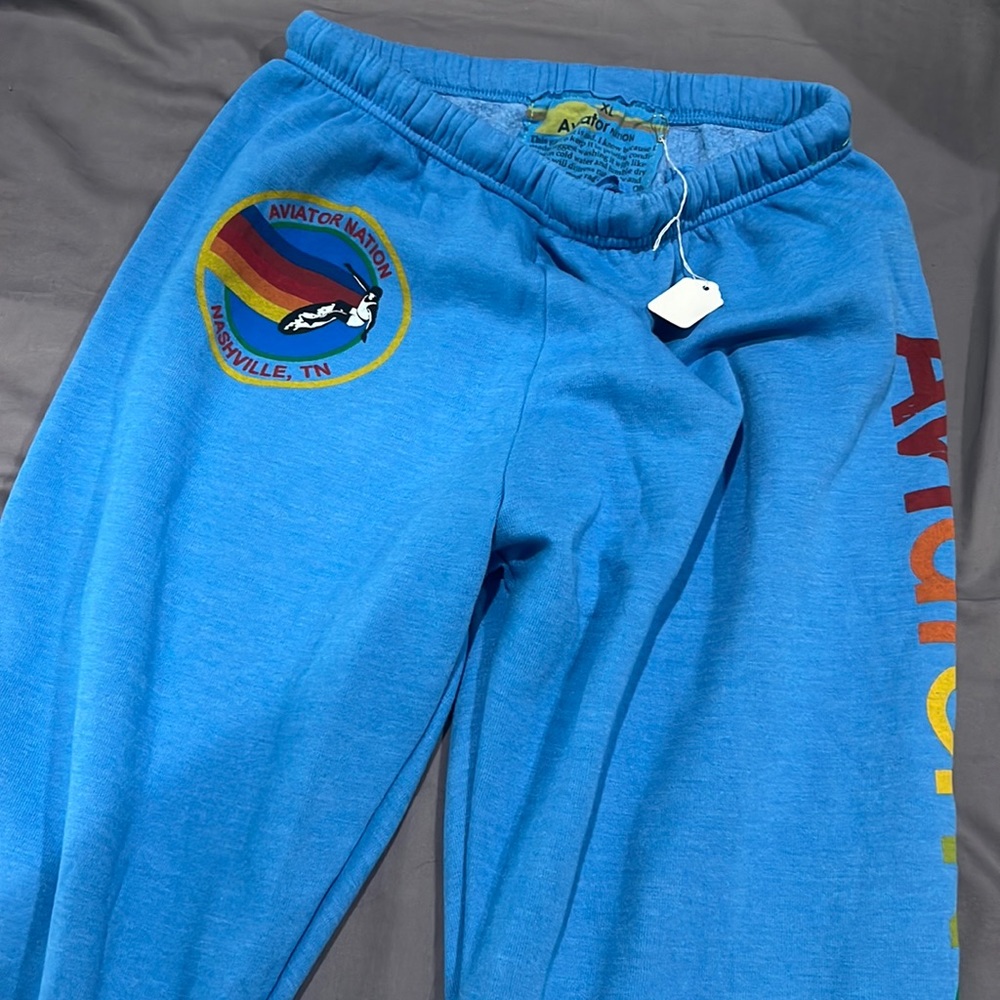 Aviator nation sweatpants. Brand new. Unworn - Picture 1 of 3